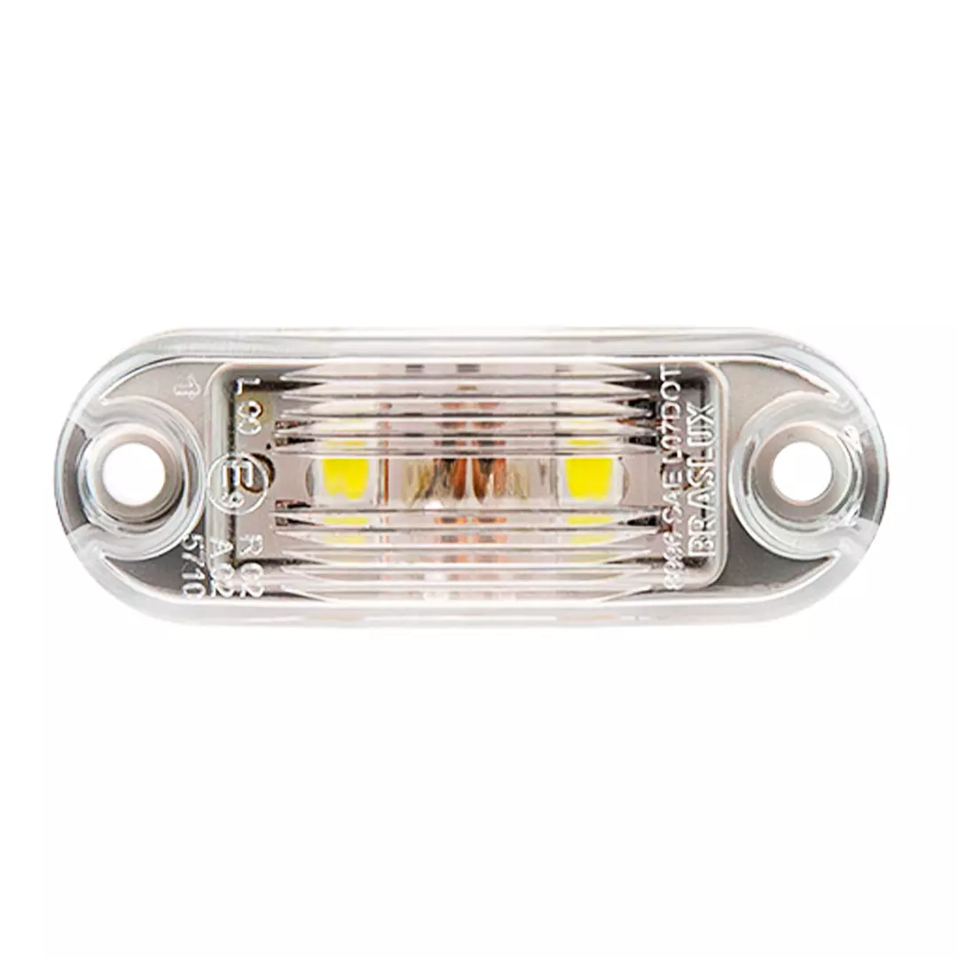 SINALEIRA DA PLACA LED 24 VOLTS CRISTAL COM CHICOTE